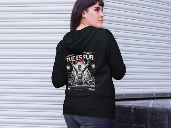 Ladies Short Oversized Zip Jacke Boxen | Tue es für Dich