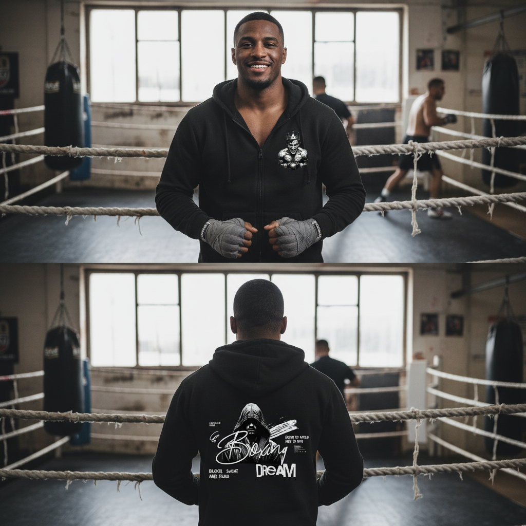 Boxing Dream Zip Hoodie