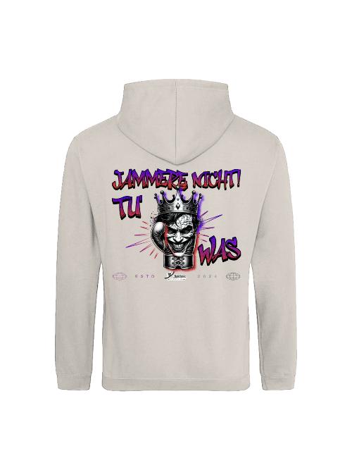 College Hoodie Boxen | jammere nicht...