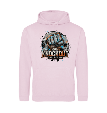 Baby Pink Printed Hoody Front