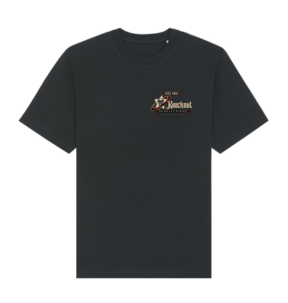 Black Printed T-shirt Front