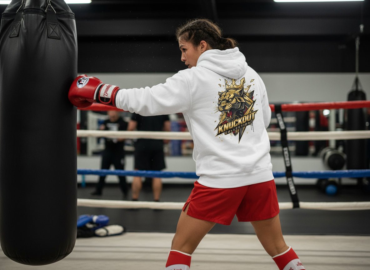 Girlie College Hoodie Boxen | Panther Bild 1 Knockout Collection Boxsport