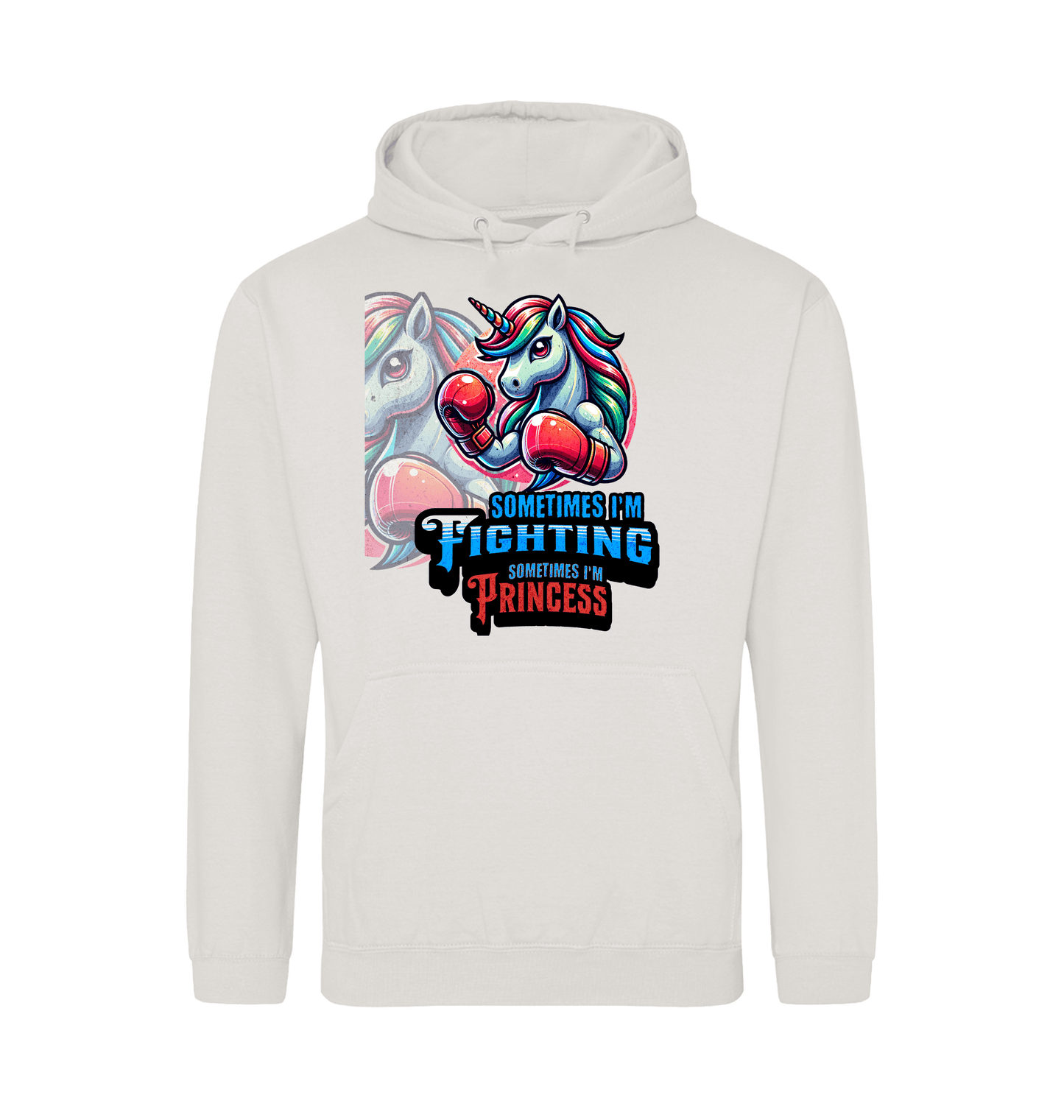 Vanilla Milkshake Printed Hoody Front
