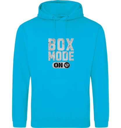 Hawaiian Blue Printed Hoody Front