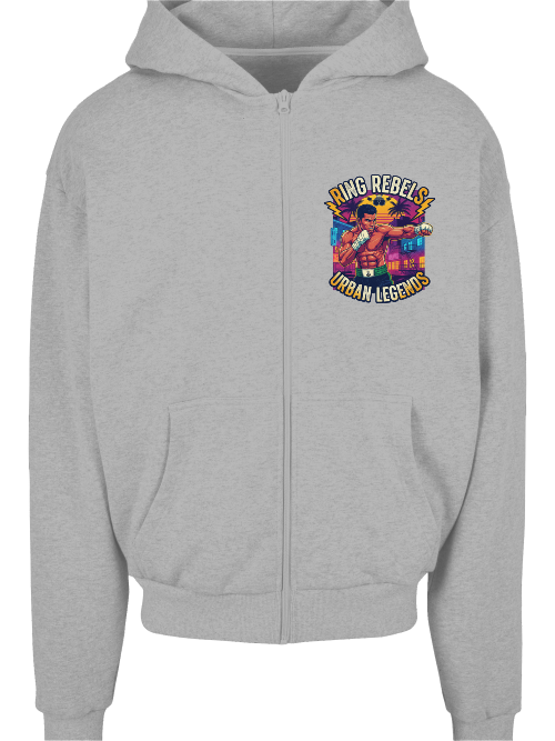 Ultra Heavy Zip Hoody Boxen | Ring Rebels