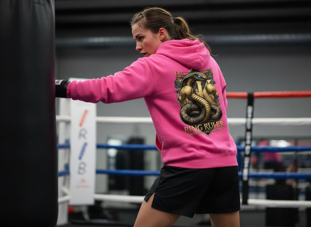 Girlie College Hoodie Boxen | Ring Ruler Bild 3 Knockout Collection Boxsport