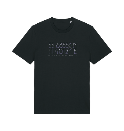 Black Printed T-shirt Front