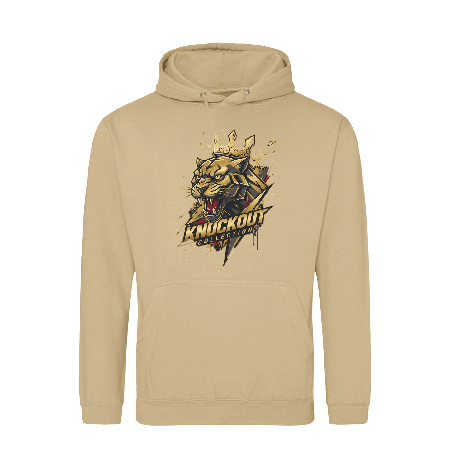 Desert Sand Printed Hoody Front