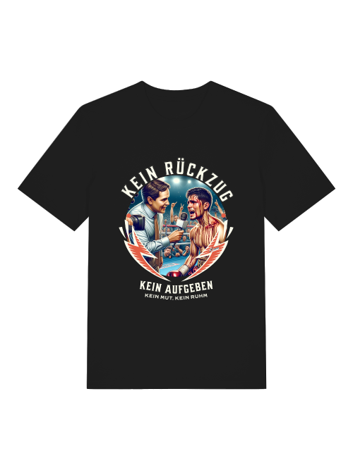T-Shirt Classic Boxen | Kein Rückzug