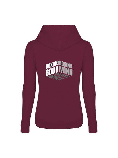 Girlie College Hoodie | Boxing Mind