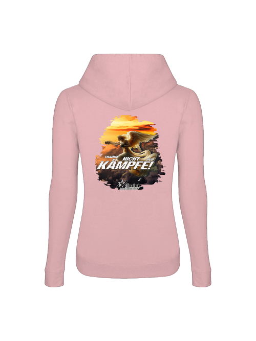 Girlie College Hoodie Boxen | Träume nicht nur, kämpfe!