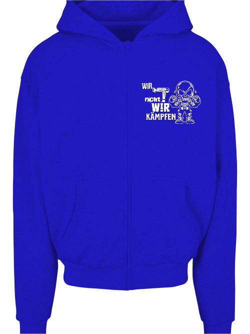 Knockout Collection Box Zip Hoodie wir spielen nicht wir kämpfen