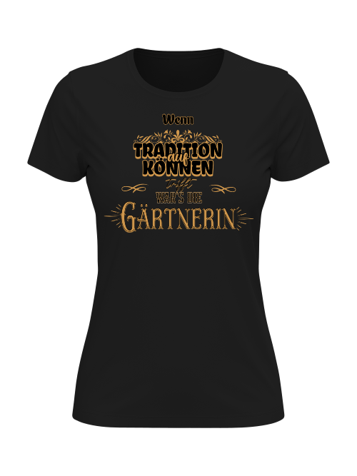 T-Shirt Landschaftsgärtnerin | Oswald Gärten 