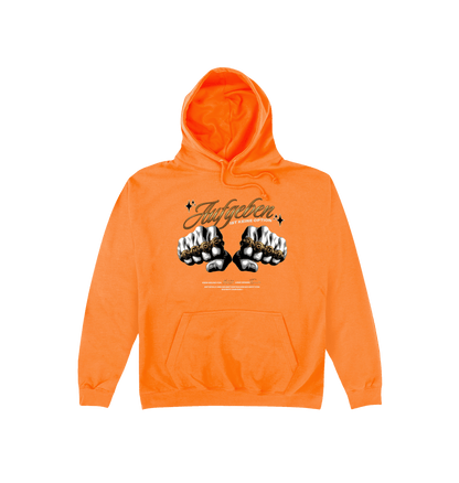 Orange Crush Printed Hoody Front