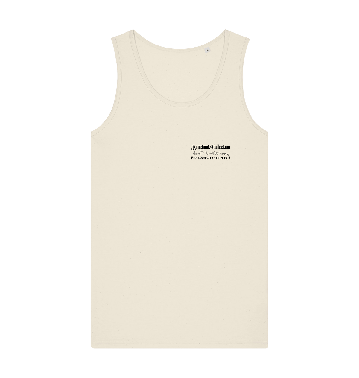 Natural Raw Vests Front
