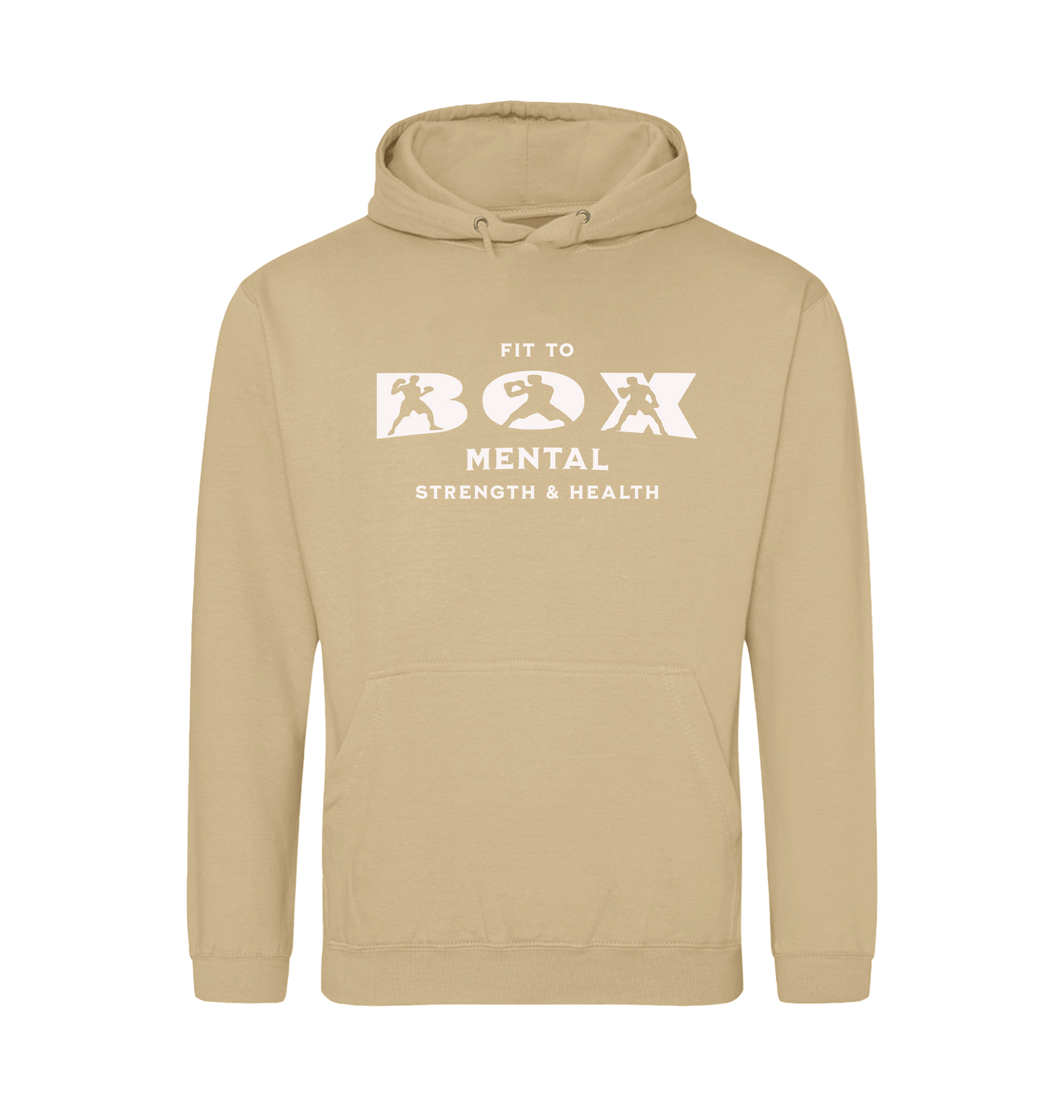 Desert Sand Printed Hoody Front