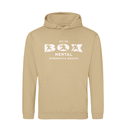 Desert Sand Printed Hoody Front