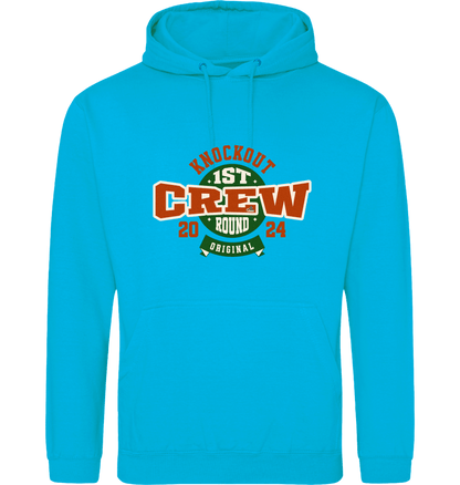 Hawaiian Blue Printed Hoody Front