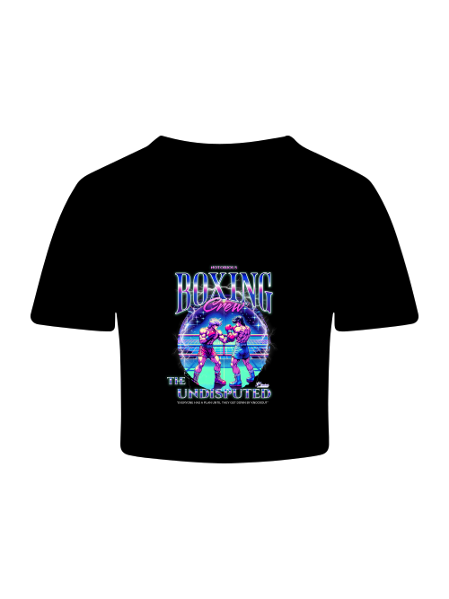 Women´s Tri-Blend Cropped T | Notorious Boxing Crew