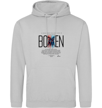 Moondust Grey Printed Hoody Front