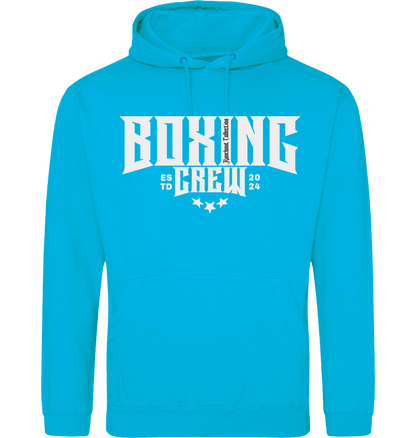 Hawaiian Blue Printed Hoody Front