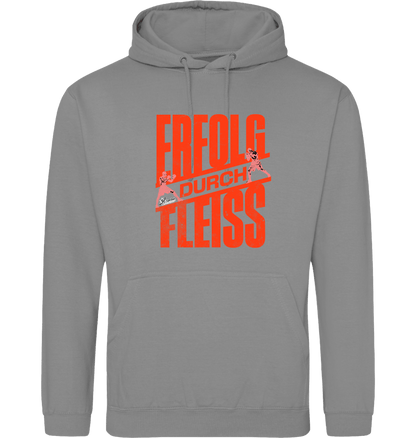 Platinum Grey Printed Hoody Front