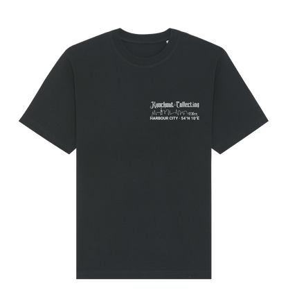 Black Printed T-shirt Front