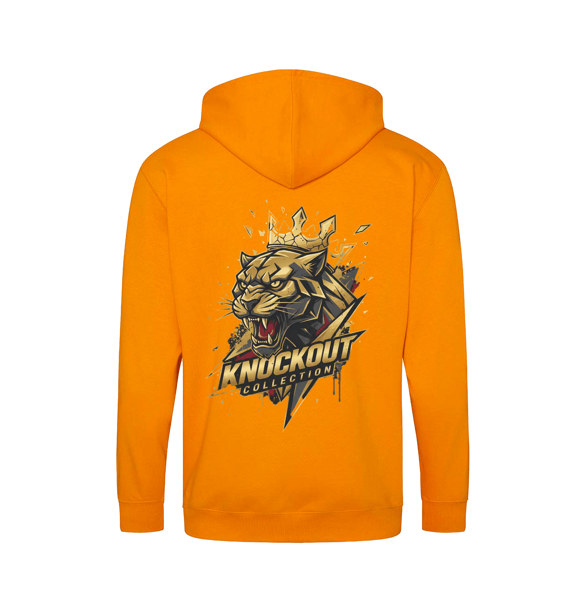 Orange Crush Zip hoody Back