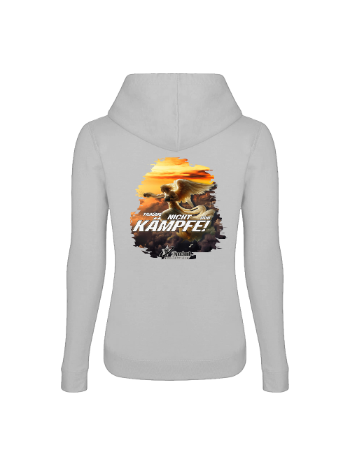 Girlie College Hoodie Boxen | Träume nicht nur, kämpfe!