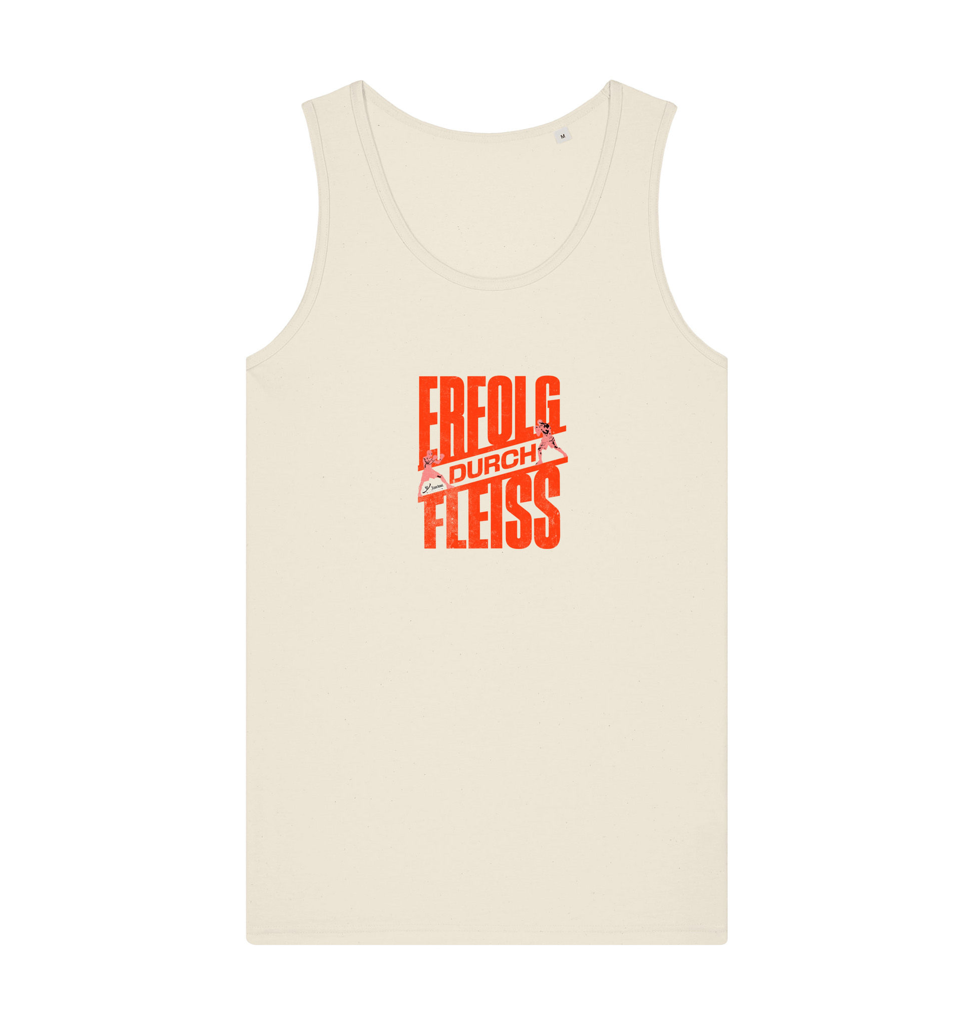 Natural Raw Vests Front