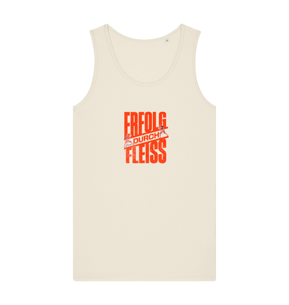 Natural Raw Vests Front