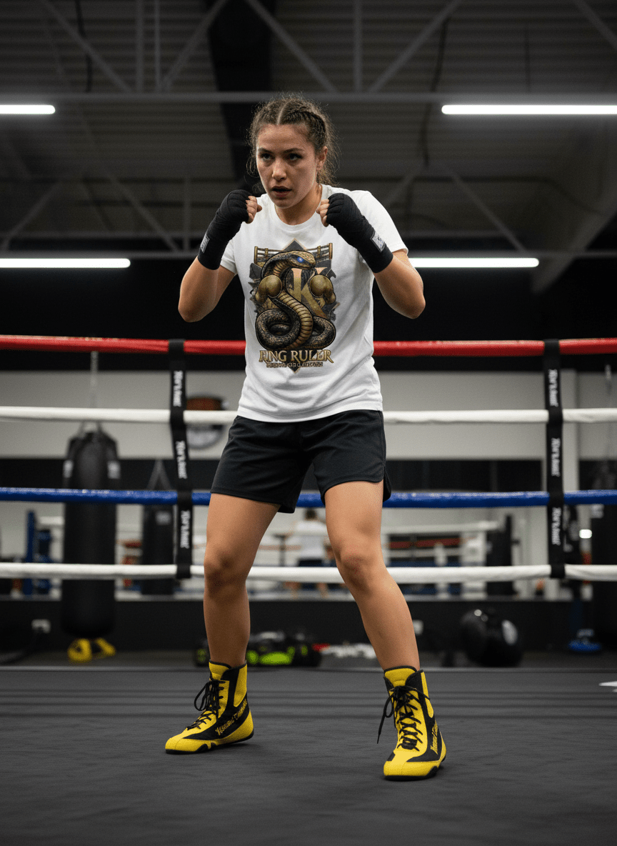 T-Shirt Classic Boxen | Ring Ruler Bild 2 Knockout Collection Boxsport