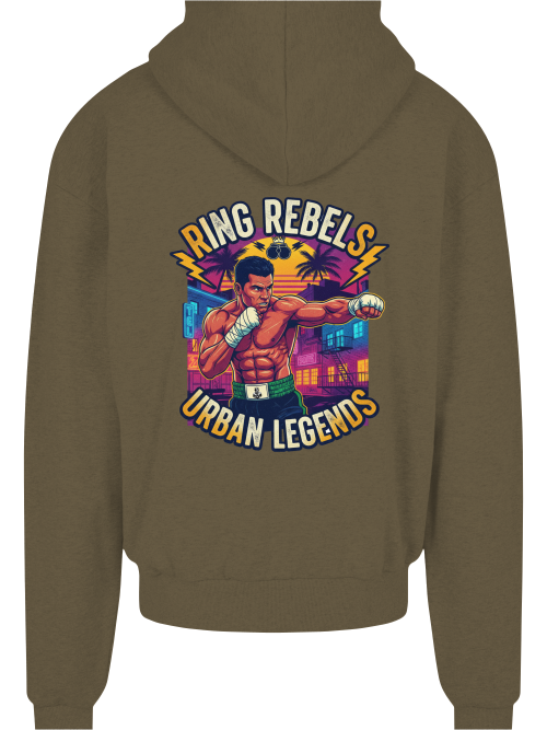 Ultra Heavy Zip Hoody Boxen | Ring Rebels
