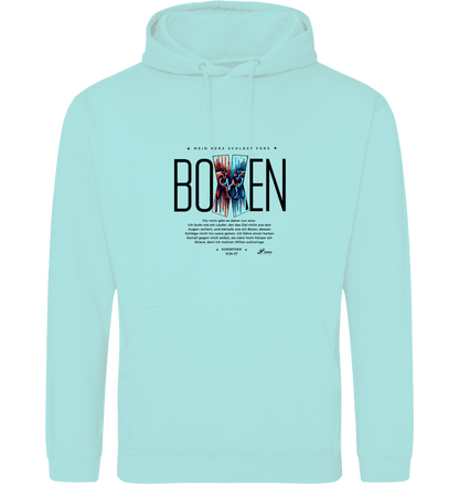 Peppermint Printed Hoody Front