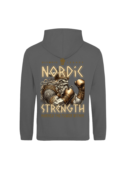 College Hoodie Boxen |Knockout Collection | Nordic Strength