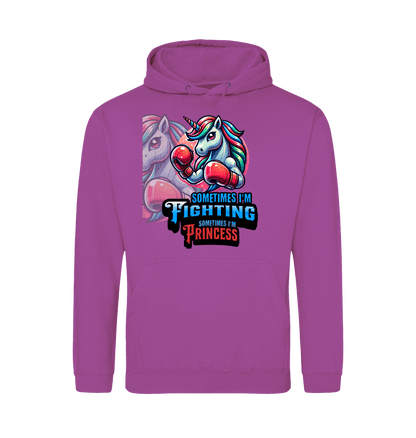 Magenta Magic Printed Hoody Front