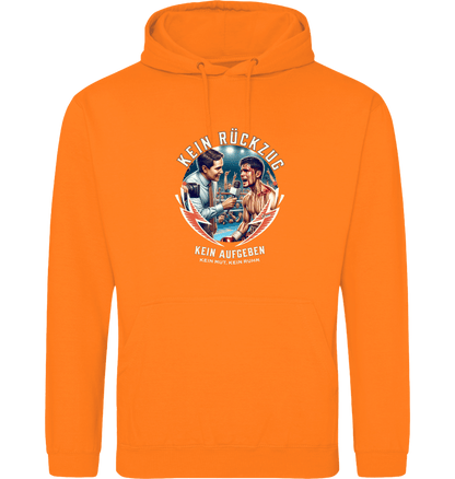 Orange Crush Printed Hoody Front