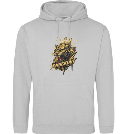 Moondust Grey Printed Hoody Front