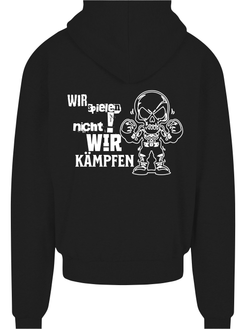 Knockout Collection Box Zip Hoodie wir spielen nicht wir kämpfen
