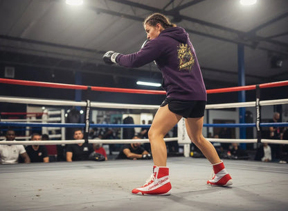 Girlie College Hoodie Boxen | Panther - Knockout Collection