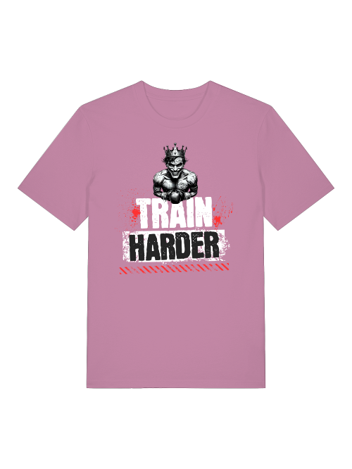 Gym Shirt train harder 