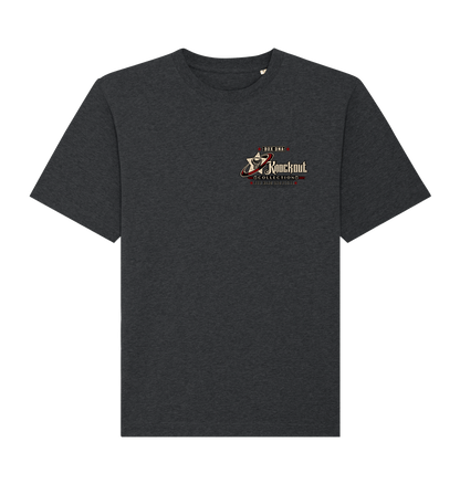 Dark Heather Grey Printed T-shirt Front