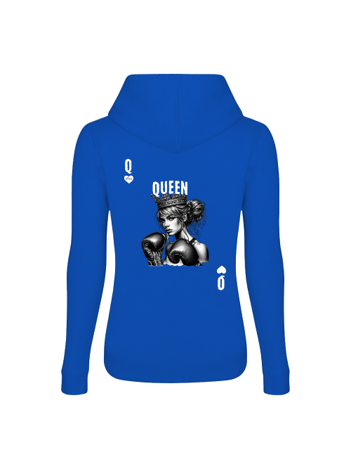 Girlie College Hoodie | Boxing Queen II