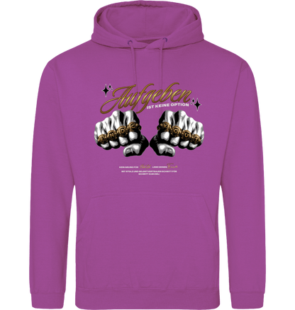 Magenta Magic Printed Hoody Front