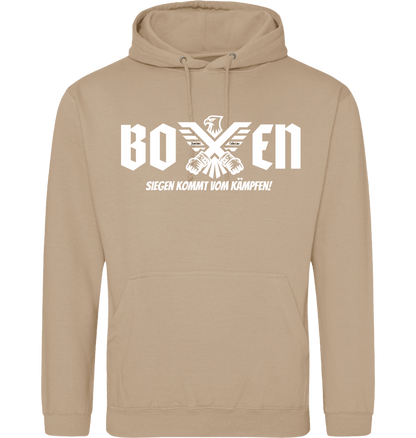 Nude Printed Hoody Front