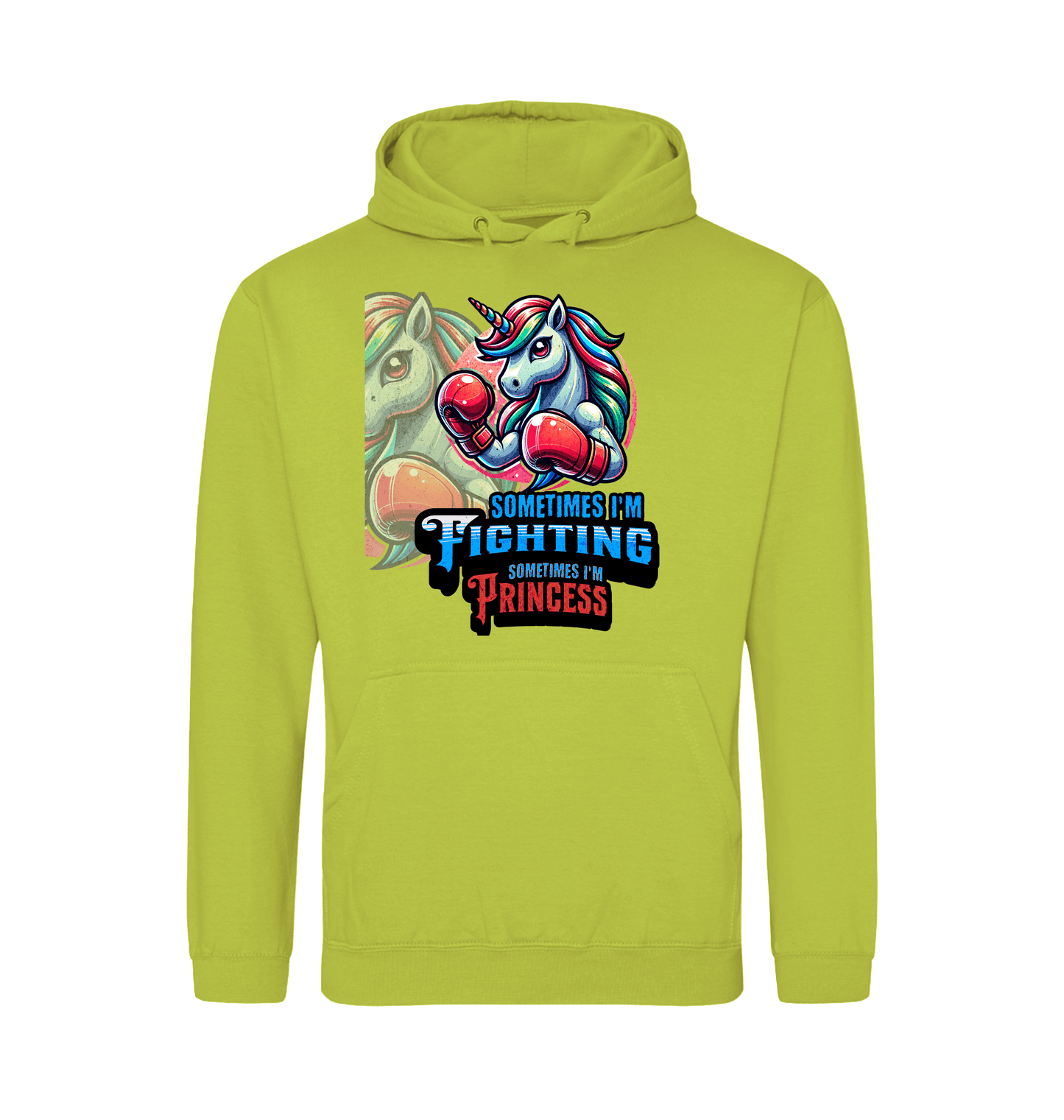 Citrus Printed Hoody Front