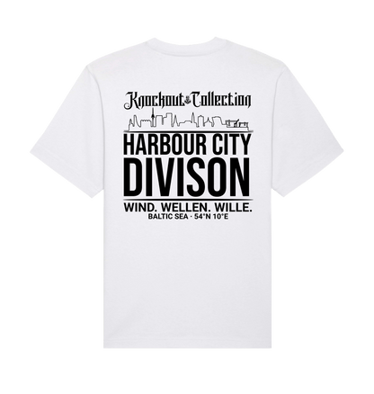White Printed T-shirt Back