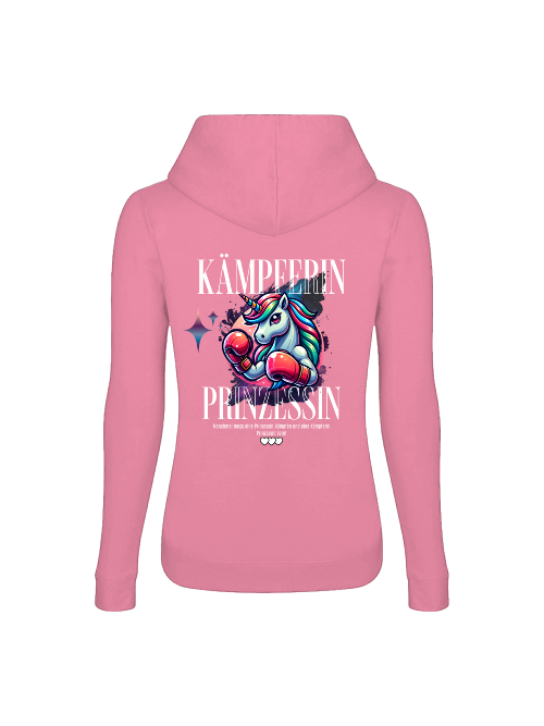Girlie College Hoodie Boxen | Kämpferin