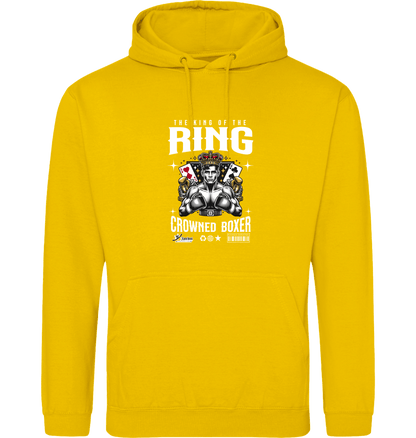 Gold Printed Hoody Front