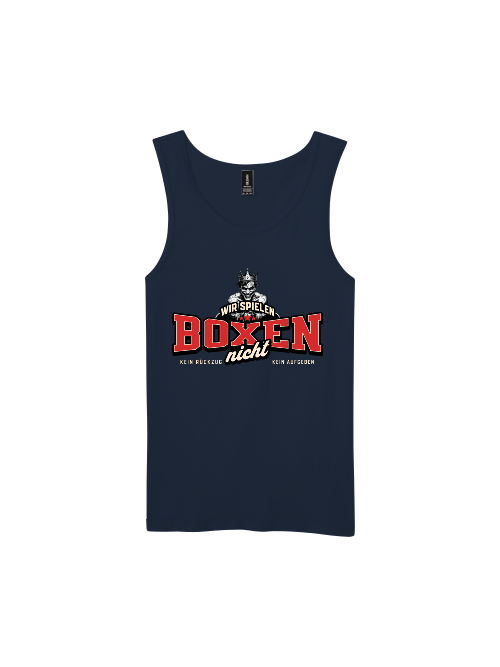 Knockout Collection Tank Top wir spielen BOxen nicht